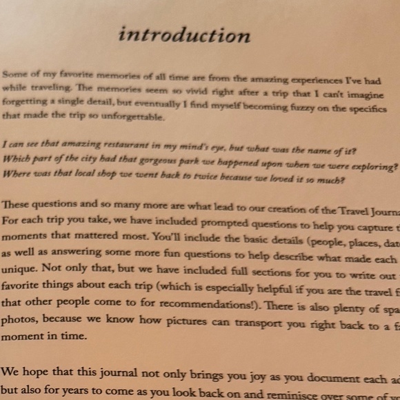 Duncan and Stone Linen Travel Journal: Gold Foil Adventure Book, Photo Album - Picture 2 of 8